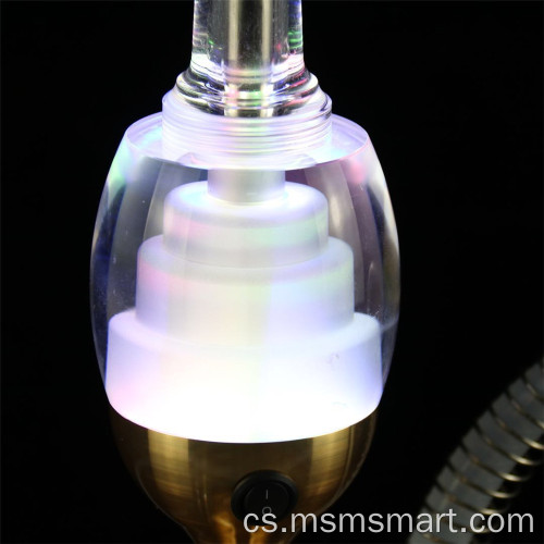 Levná plastová krabička ve tvaru Shisha akrylové LED světlo